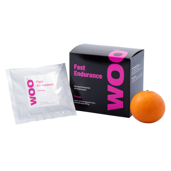 Getr&auml;nk WOO Fast Endurance orange Beutel
