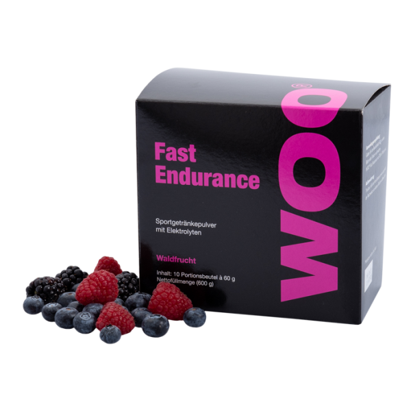 Getr&auml;nk WOO Fast Endurance Waldfrucht Beutel
