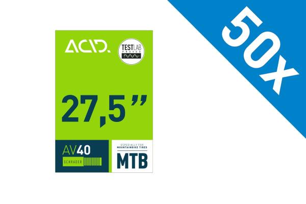 ACID Schlauch 27,5" MTB AV 40mm (Werkstattverpackung VPE 50)