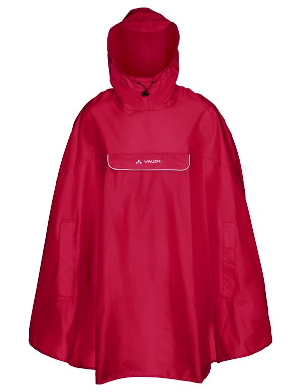 VAUDE Valdipino Poncho indian red Gr&ouml;&szlig; XXL