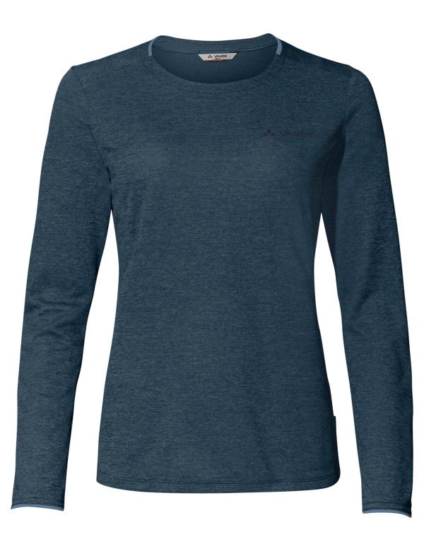 VAUDE Women's Essential LS T-Shirt dark sea uni Gr&ouml;&szlig; 44