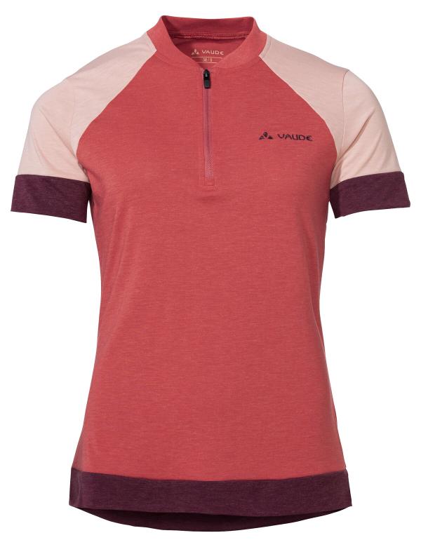 VAUDE Women's Altissimo Q-Zip Shirt brick Gr&ouml;&szlig; 42