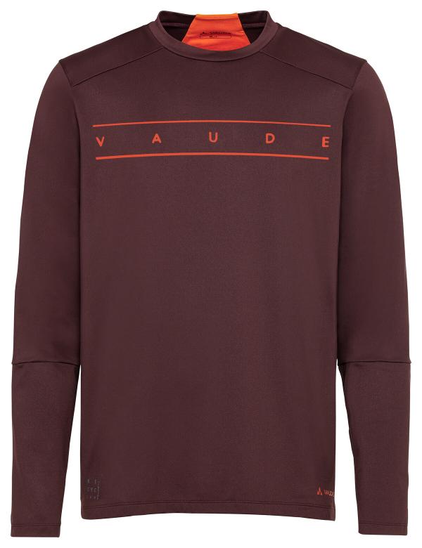 VAUDE Men's Qimsa LS Shirt dark oak uni Gr&ouml;&szlig; L
