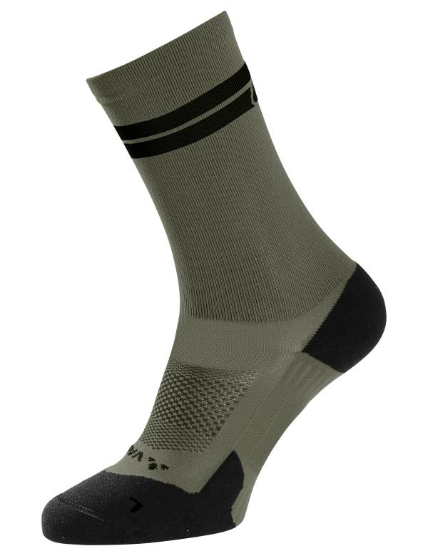VAUDE Bike Socks Mid II khaki Gr&ouml;&szlig; 39-41