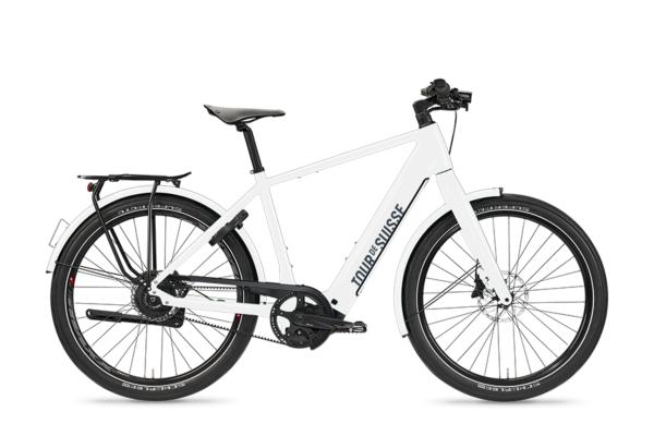 Tour de Suisse BROADWAY 45 km/h Urban Diamant Weiss Glanz