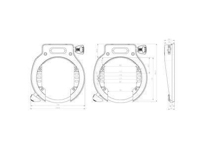 Abus Lock Abus 4650XL R Ring & Battery Bosch BES3 BT3 T Produktbild 1