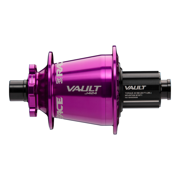 Race Face Vault MTB Hub B 414/424J Colour Edition 32H 6BD 12x148-B XD purple