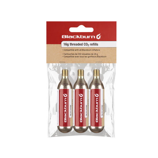 Blackburn 16G CO2 Cartridges Pack &agrave; 3Stk one size