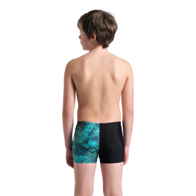 Arena B Arena Daly Swim Short 152 black/water multi Jungen Produktbild 3