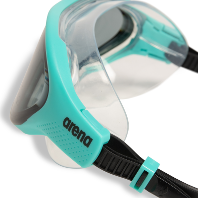 Arena Jr The One Mask one size dark smoke/water/black Unisex Produktbild 3