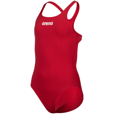 Arena G Team Swimsuit Swim Pro Solid 116 red/white M&auml;dchen Produktbild 1