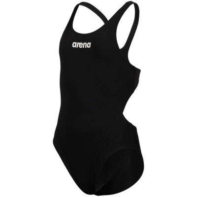 Arena G Team Swimsuit Swim Tech Solid 152 black/white M&auml;dchen Produktbild 1