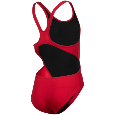 Arena G Team Swimsuit Swim Tech Solid 116 red/white M&auml;dchen Produktbild 2