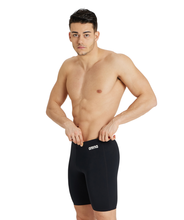 Arena M Team Swim Jammer Solid D 5 black/white Herren
