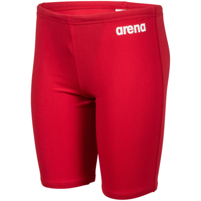 Arena B Team Swim Jammer Solid 116 red/white Jungen Produktbild 1