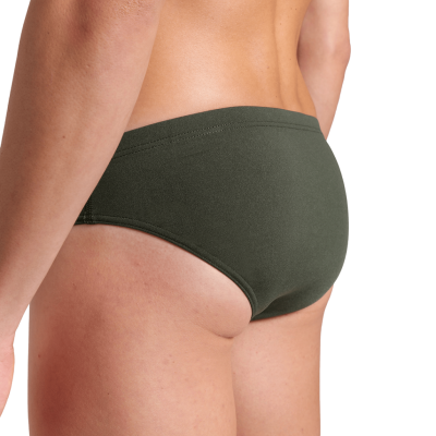 Arena M Team Swim Briefs Solid D 7 dark sage/white Herren Produktbild 2