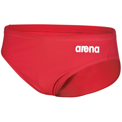 Arena M Team Swim Briefs Solid D 3 red/white Herren Produktbild 1