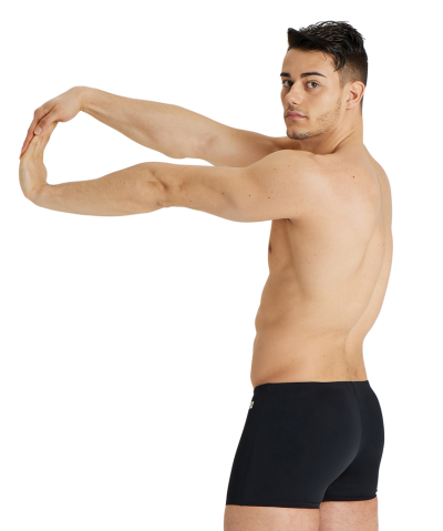 Arena M Team Swim Short Solid D 3 black/white Herren Produktbild 3