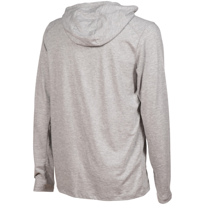 Arena Team Hooded Long Sleeve T-Shirt Panel M medium grey heather Unisex Produktbild 1