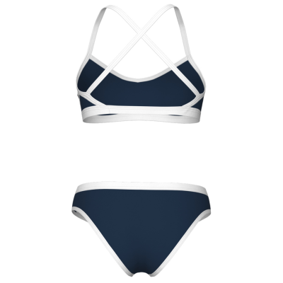 Arena W Arena Icons Bikini Cross Back Solid D 36 navy/white Damen Produktbild 2