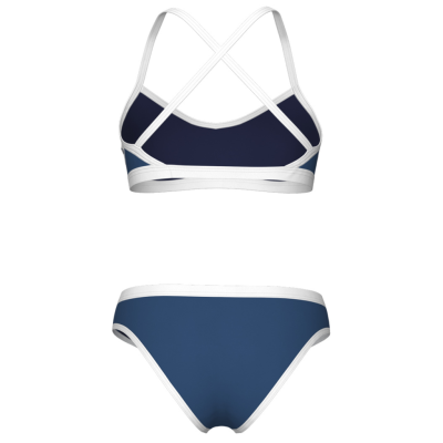 Arena W Arena Icons Bikini Cross Back Solid D 40 royal/white Damen Produktbild 2