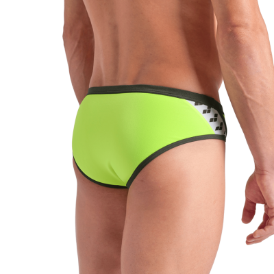Arena M Arena Icons Swim Briefs Solid D 5 artic lime/dark sage Herren Produktbild 2