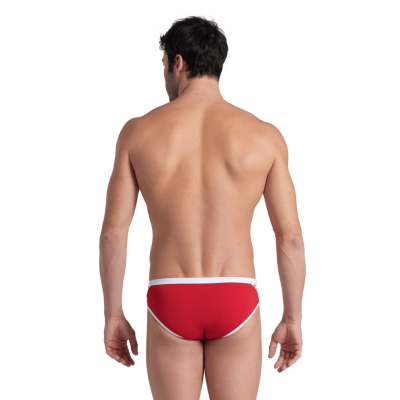 Arena M Arena Icons Swim Briefs Solid D 8 red/white Herren Produktbild 3