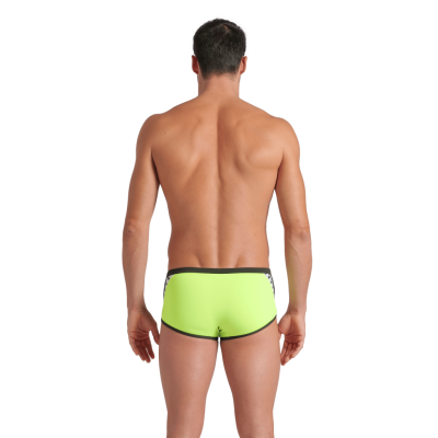 Arena M Arena Icons Swim Low Waist Short Solid D 4 artic lime/dark sage Herren Produktbild 3