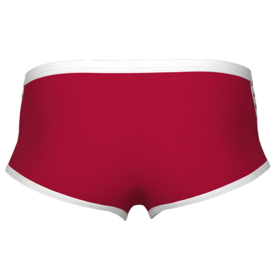 Arena M Arena Icons Swim Low Waist Short Solid D 8 red/white Herren Produktbild 2
