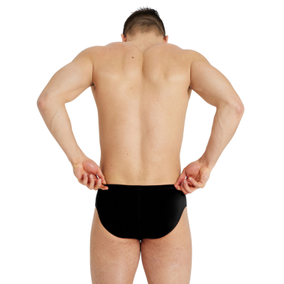 Arena M Team Swim Briefs Waterpolo Solid D 3 black/white Herren Produktbild 3
