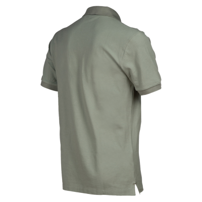 Arena M Poloshirt Solid Cotton Piquet M jade/dark olive Herren Produktbild 2