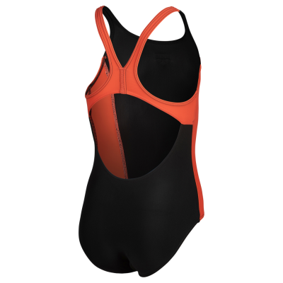 Arena G Thrice Jr Swim Pro Back One Piece R 116 black/calyspo coral/white M&auml;dchen Produktbild 2