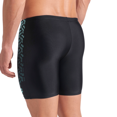 Arena M Arena Kikko V Swim Mid Jammer Graphic D 6 black/water Herren Produktbild 2