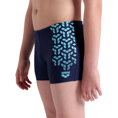 Arena B Arena Kikko V Swim Short Graphic 116 navy/water Jungen Produktbild 2