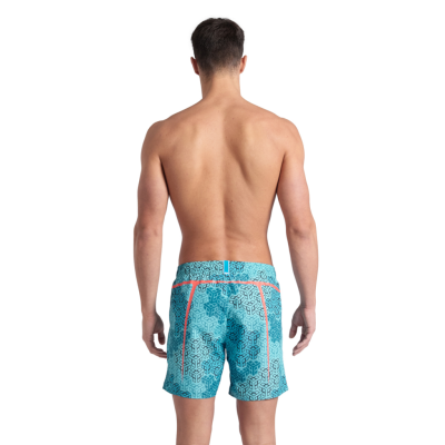 Arena M Beach Boxer Allover Printed Pro_File XL water multi/fluo red Herren Produktbild 2