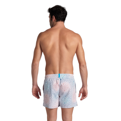 Arena M Beach Short Allover XXL white/purple blue multi Herren Produktbild 2