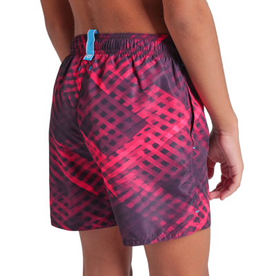 Arena B Beach Boxer Allover 116 dark purple multi Jungen Produktbild 2