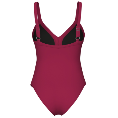 Arena W Arena Swimsuit Lara Soft Curve Back C Cup D 46 red onion Damen Produktbild 1