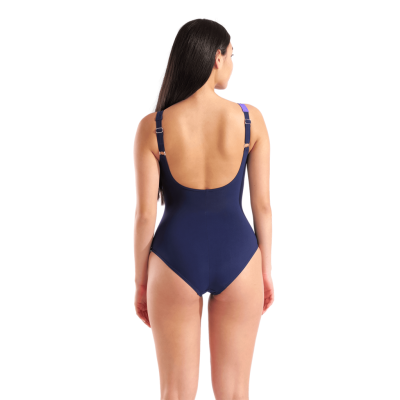 Arena W Arena Swimsuit Liliana U Back C Cup D 44 navy/violet Damen Produktbild 3