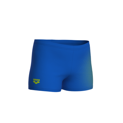 Arena B Arena Dim Light Swim Short 116 blue china/artic lime Jungen Produktbild 2