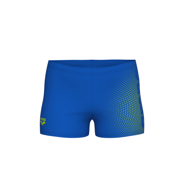 Arena B Arena Dim Light Swim Short 164 blue china/artic lime Jungen