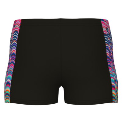 Arena B Arena Ondulation Swim Short 116 black/multi violet Jungen Produktbild 2