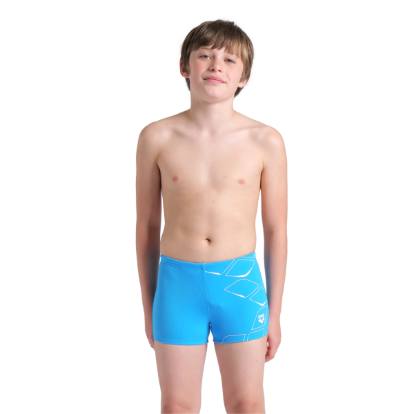 Arena B Arena Losange Graphic Swim Short 140 turquoise Jungen