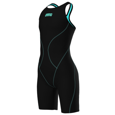Arena G Powerskin Impulso Ob Jr 152 black/teal M&auml;dchen Produktbild 1