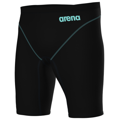 Arena M Powerskin Impulso Jammer D 4 black/teal Herren Produktbild 1