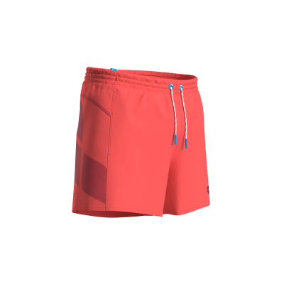 Arena M Arena Pro_File Losange Beach Short XXL calypso coral/dark purple Herren Produktbild 2