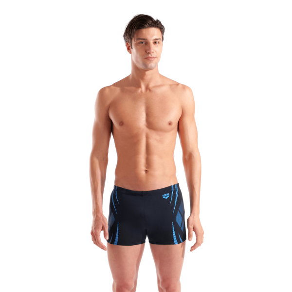 Arena M Arena Poseidonia Swim Short D 7 black/turquoise Herren