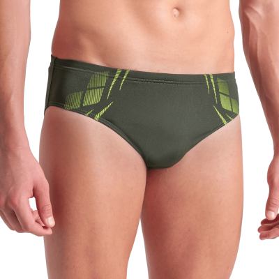 Arena M Arena Poseidonia Swim Briefs D 7 dark sage/artic lime Herren Produktbild 1