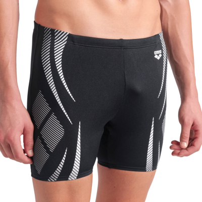 Arena M Arena Poseidonia Swim Mid Jammer D 7 black/white Herren Produktbild 1
