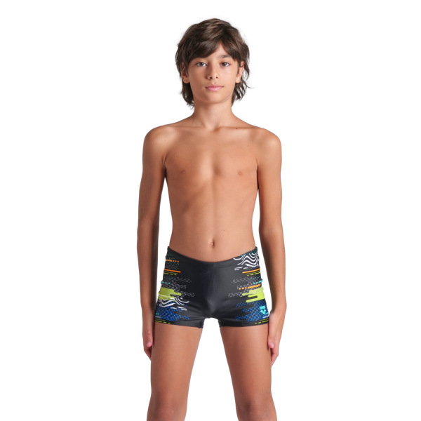 Arena B Arena Rhythm Swim Short 116 black multi/black Jungen